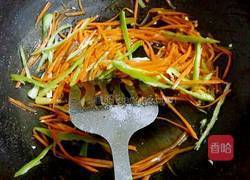 胡萝卜炒牛肉丝的做法图解7