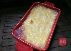 芝士焗紫薯泥的做法图解9