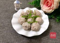 自制肉丸子的做法图解4