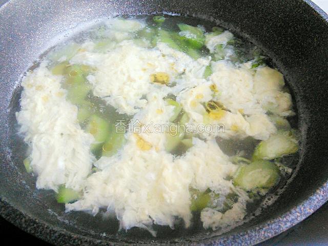 加入少许香油既可
