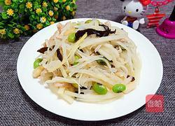 苤蓝炒肉丝的做法图解13