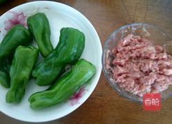 煎酿青椒的做法图解5