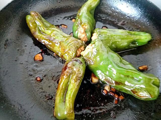 肉的地方多煎一会