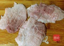 椒盐猪排的做法图解2