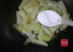 清炒蒲瓜的做法图解4
