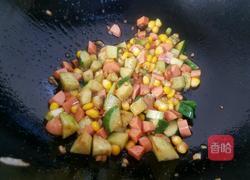 南瓜盅蒸饭的做法图解6