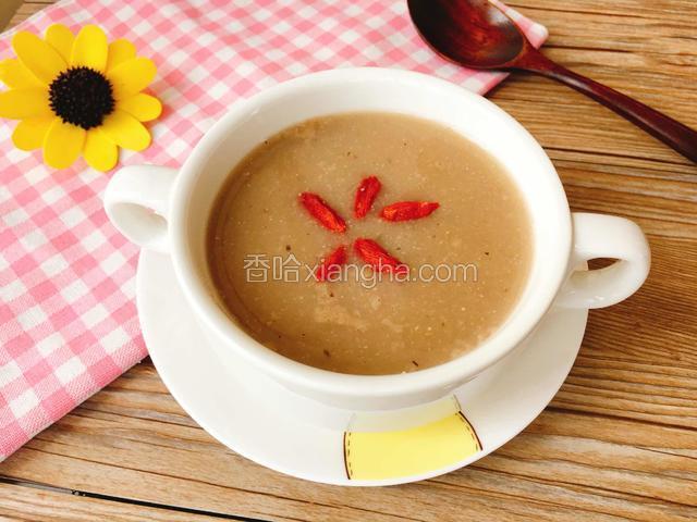 黑豆红枣米糊