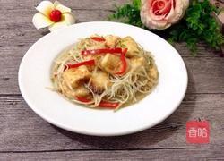 豆腐炒豆芽的做法图解10