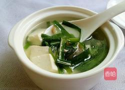 韭菜豆腐汤的做法图解8