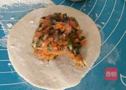 Illustration of how to make kelp buns 20