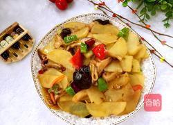 榛蘑炒土豆片的做法图解6