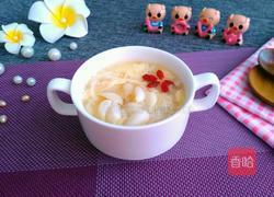 百合花鸡蛋粥的做法图解9