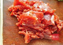 牛肉炒豇豆的做法图解3