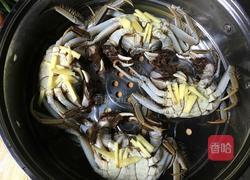 清蒸河蟹的做法图解2