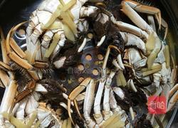 清蒸河蟹的做法图解3