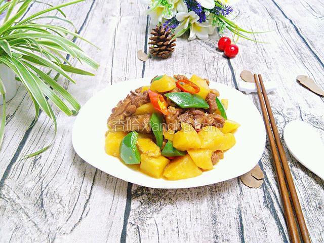 土豆炖鹅肉