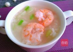 冬瓜虾仁粥的做法图解9