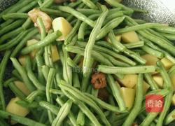 家常豆角盖被的做法图解8