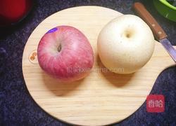 苹果梨子汁的做法图解1