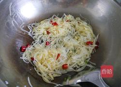 椒油白萝卜丝的做法图解4