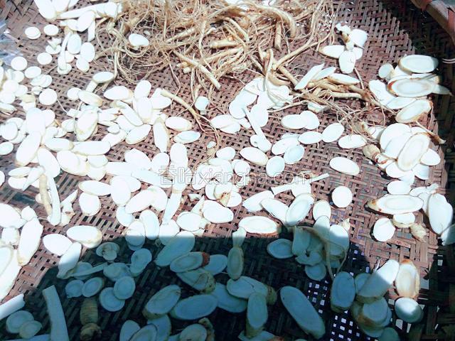 我买的人生是鲜的，吧它切片晒干