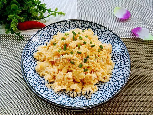 成品图，用葱花装饰一下（可以不用）