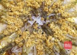蒜蓉粉丝娃娃菜蒸开边虾的做法图解12