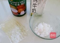 椰浆布丁的做法图解1