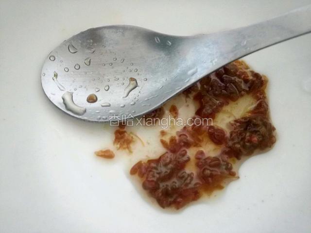 桂花准备在碗里