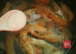 白灼盐水沼虾的做法图解10