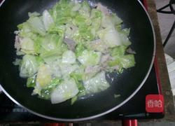 莲白盐煎肉的做法图解7