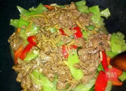 莴笋炒牛肉的做法图解10