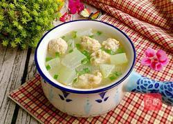 冬瓜汆丸子汤的做法图解8