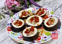 茄子酿肉的做法图解7