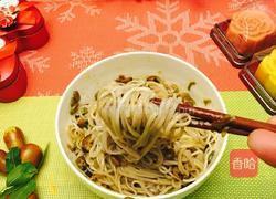 香菇云豆炸酱面的做法图解16