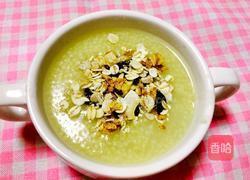 核桃芝麻燕麦粥的做法图解5