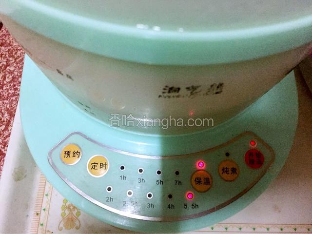 煮至自动跳转到保温即可
