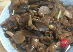 菜脯焖鸡肉的做法图解4