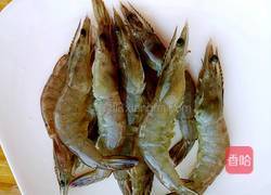 扇贝蒸蒜蓉大虾的做法图解2