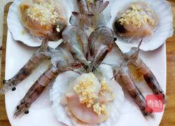 扇贝蒸蒜蓉大虾的做法图解20