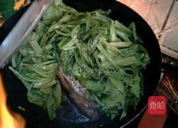 豆豉鲮鱼烧油麦的做法图解7