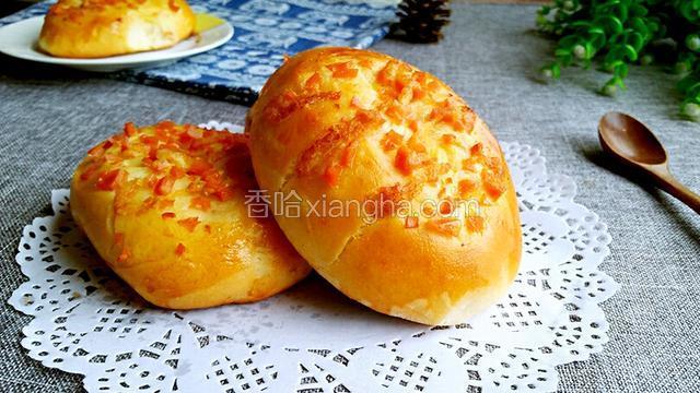沙拉火腿面包