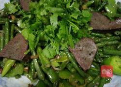 猪肝炒豆角的做法图解6