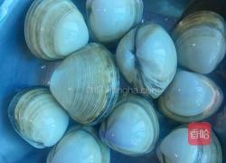 白蛤蒸蛋的做法图解1