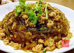 肉沫烧粉条的做法图解12