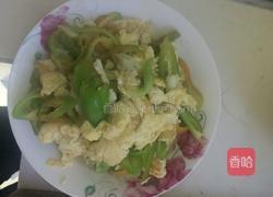 青椒鸡蛋的做法图解5