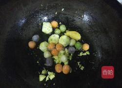 鱼丸油麦菜的做法图解4