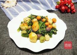 鱼丸油麦菜的做法图解6