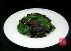 木耳菜炒木耳的做法图解7