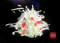 炒白菜丝的做法图解2